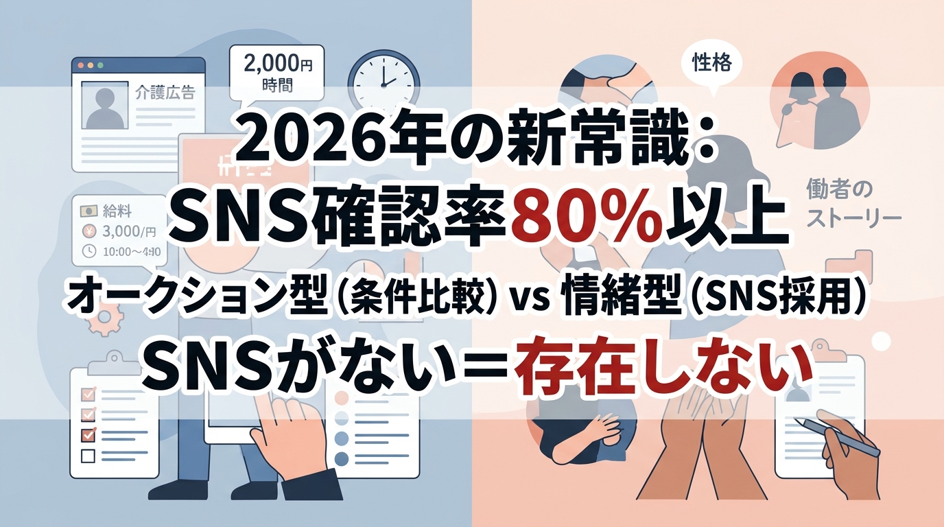 介護採用でSNS媒体の活用が不可欠とされる理由とは?