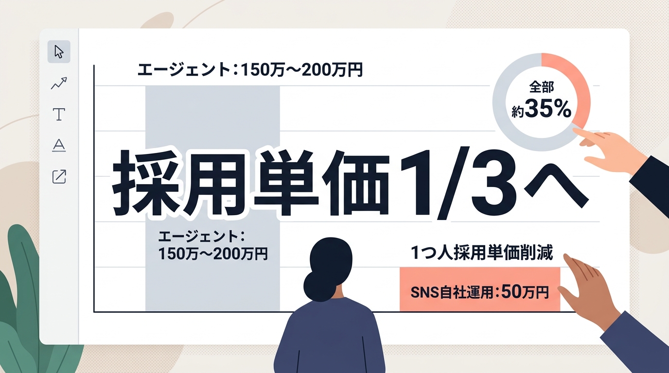 LinkedInとXを併用してエンジニア採用単価を1/3に抑える具体的な手法は？