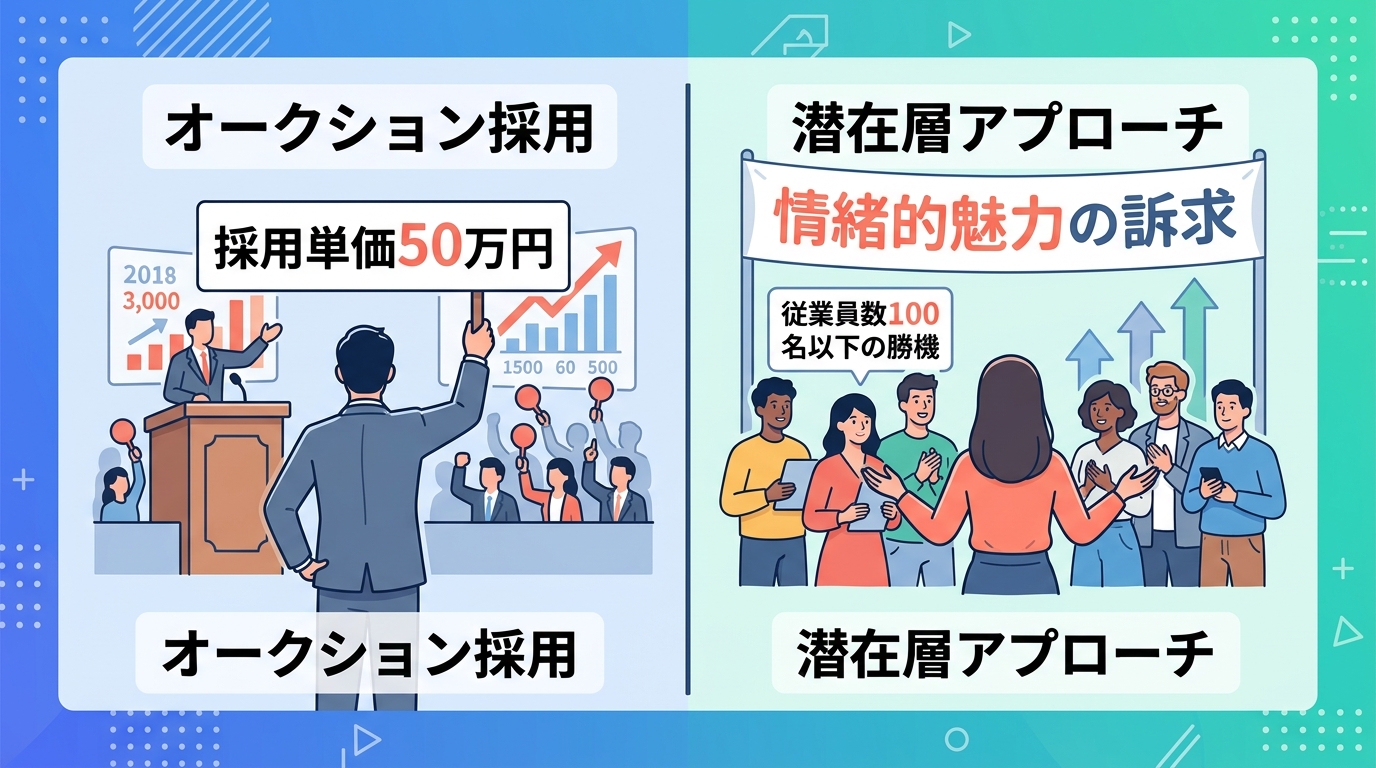 なぜエンジニア採用において求人媒体ではなく「潜在層へのアプローチ」が不可欠なのか？