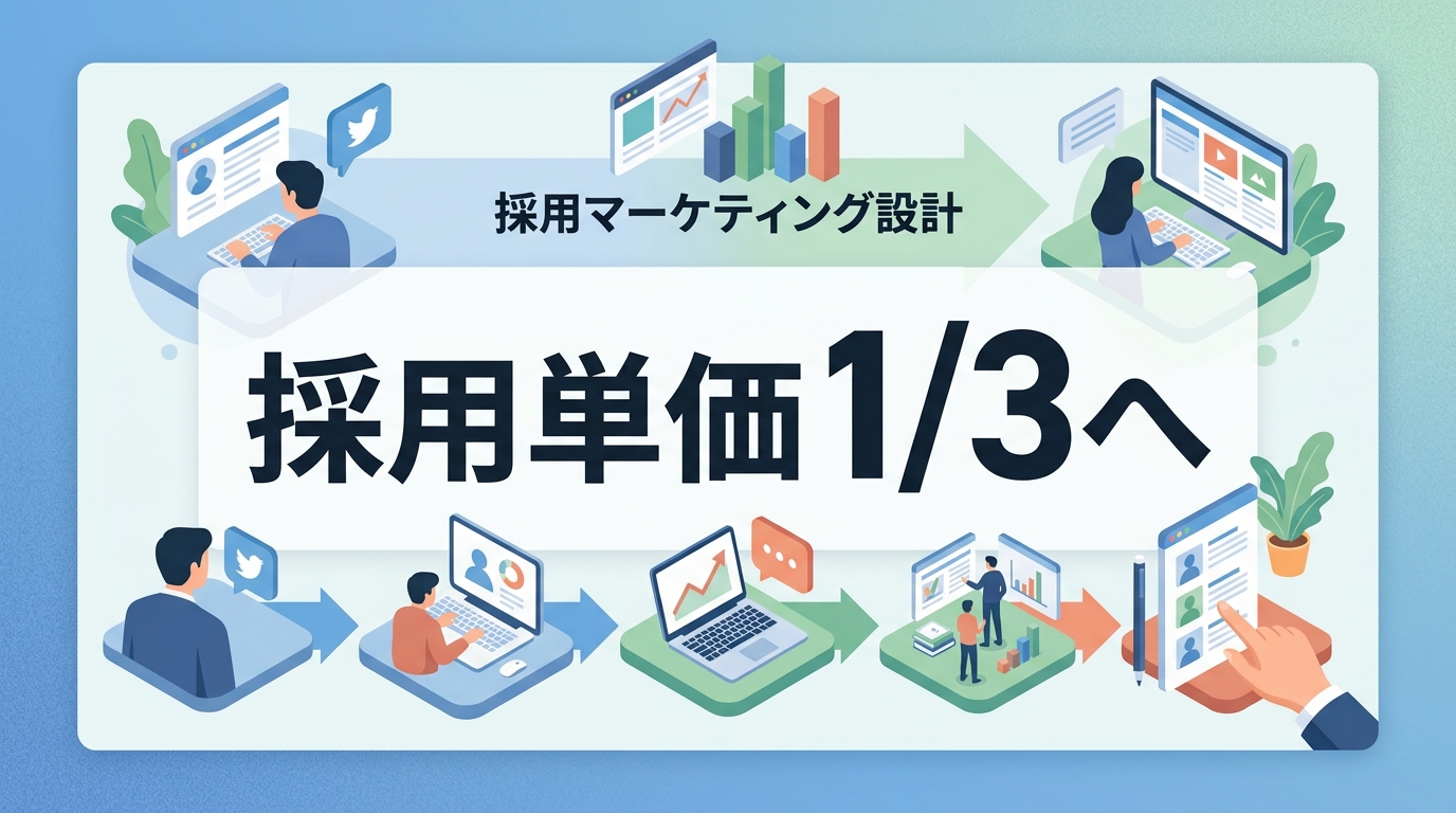 採用単価を1/3に抑えるエンジニア特化型のX運用代行の仕組みとは？