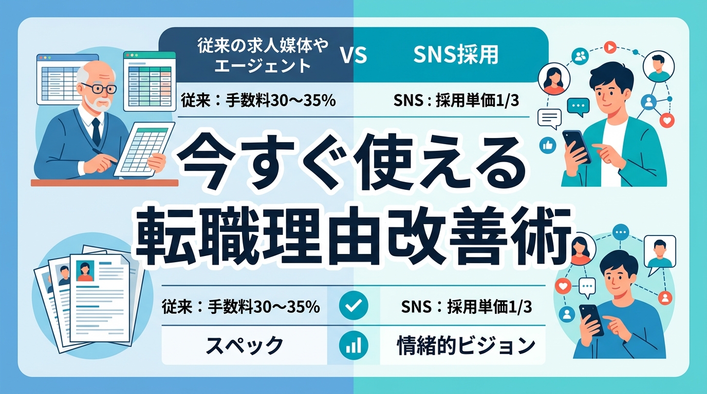 従来の求人媒体やエージェントではエンジニアの転職理由に応えられないのはなぜか？