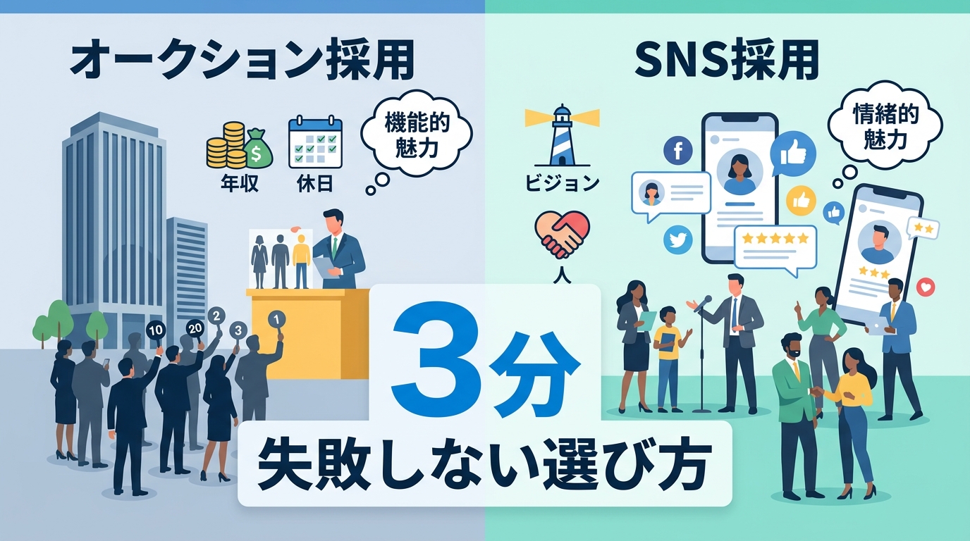 なぜ従来の求人広告では営業職の採用差別化ができないのでしょうか？