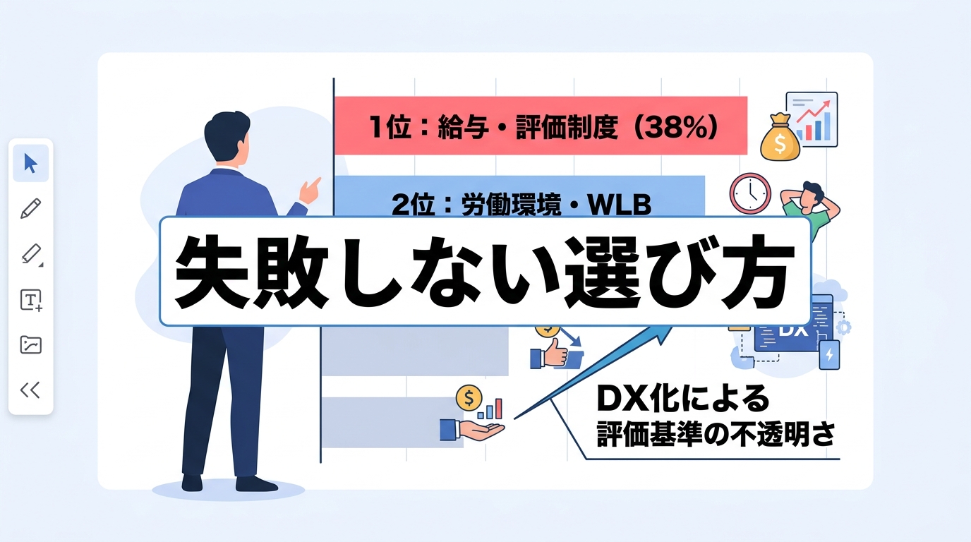 営業職の転職理由ランキングから読み解く候補者の本音とは?