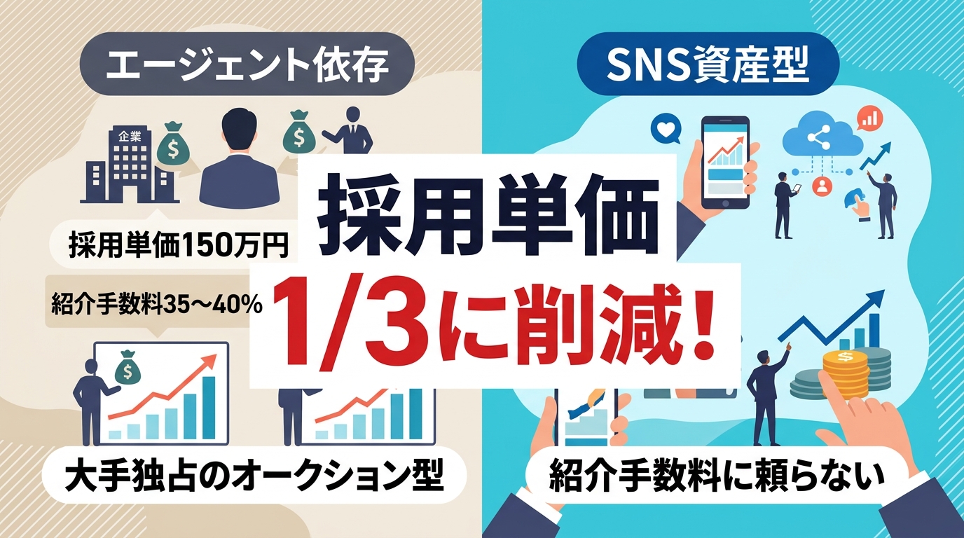 なぜ営業職の採用単価は高騰し、既存の求人媒体だけでは優秀な人材に出会えないのか？