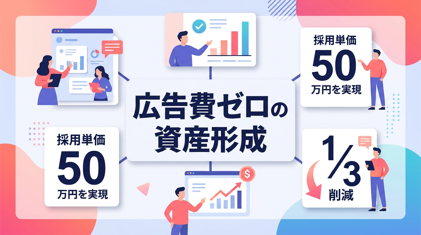 脱エージェントを実現し自社の採用力を永続的な資産に変える方法とは?