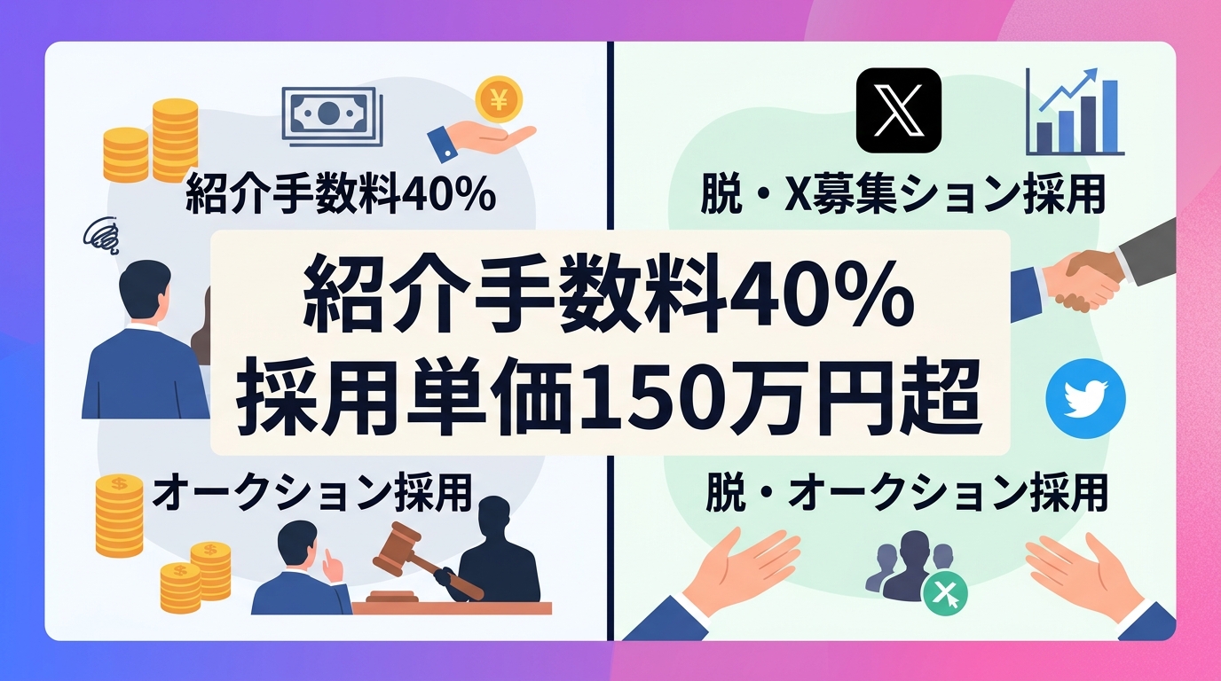 なぜ従来の求人広告やエージェントでは優秀な営業職を採用できないのか?