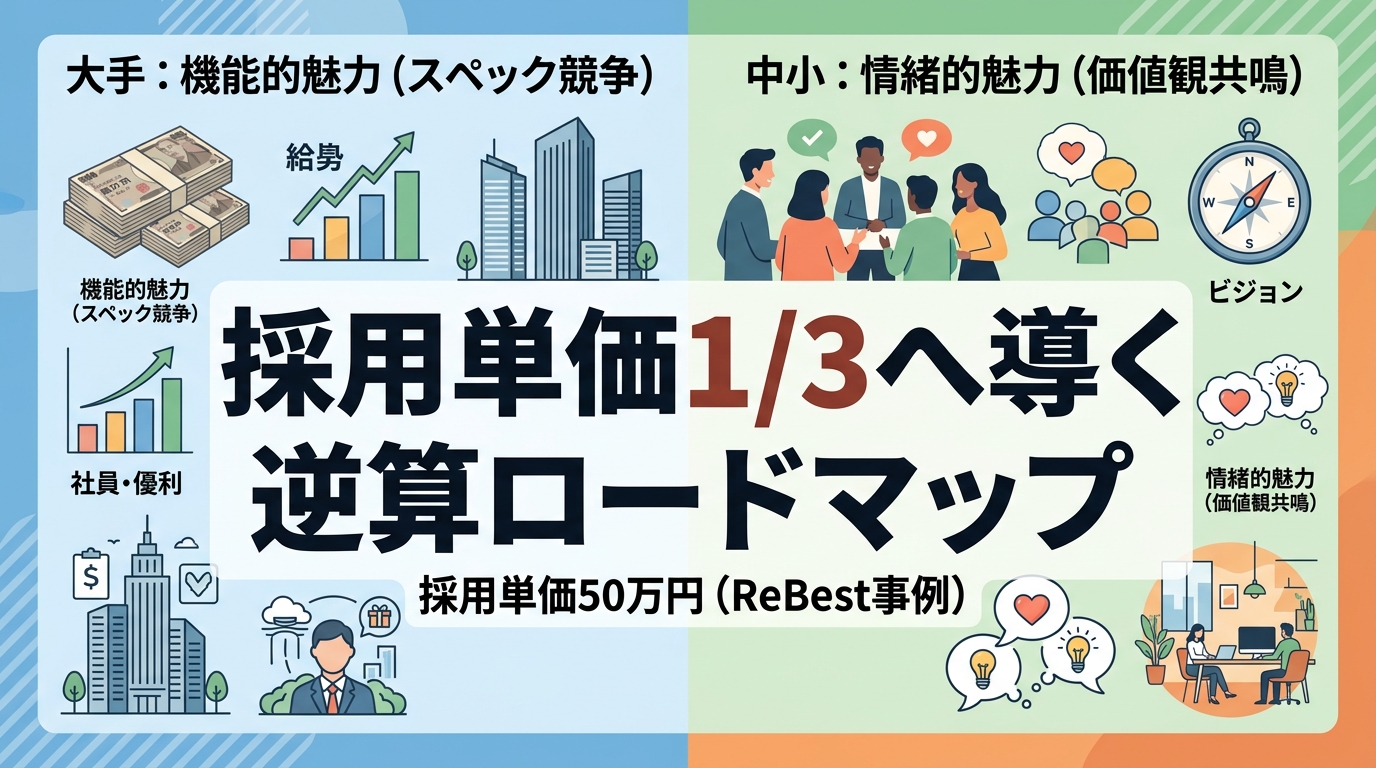 中小企業が大手との採用競争を勝ち抜くためにSNS活用が必要な理由は？