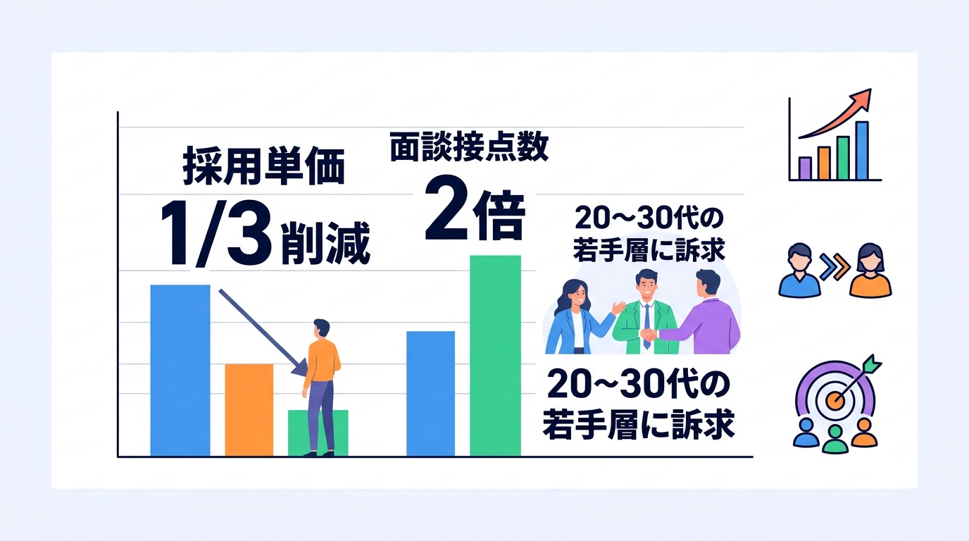 採用単価3分の1や面談数2倍を叶えるSNS運用の具体的な秘訣とは？