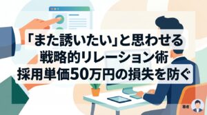 カジュアル面談辞退の対策｜採用担当者が「また誘いたい」と思う戦略的リレーション術