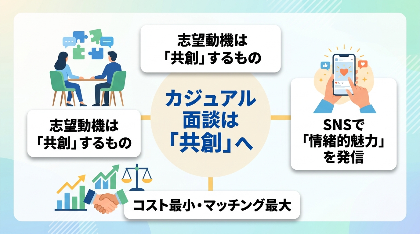 まとめ：カジュアル面談の新常識