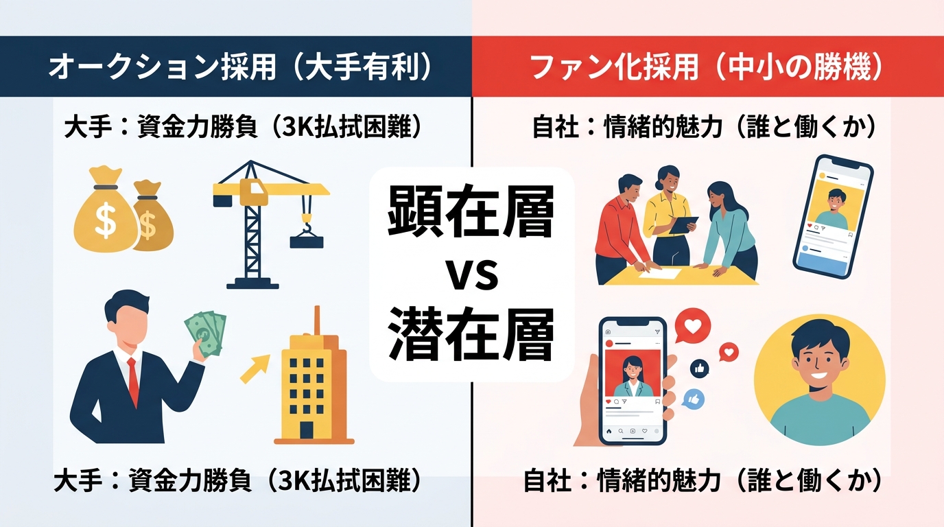 なぜ従来の求人広告では建設業の母集団形成が限界を迎えているのか？