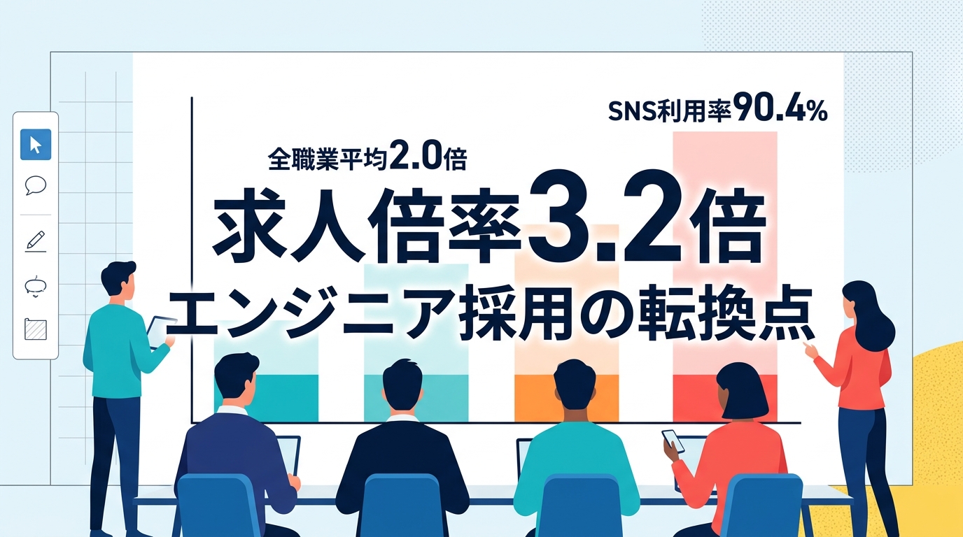 なぜITコンサルのエンジニア採用でSNS活用が不可欠なのか？