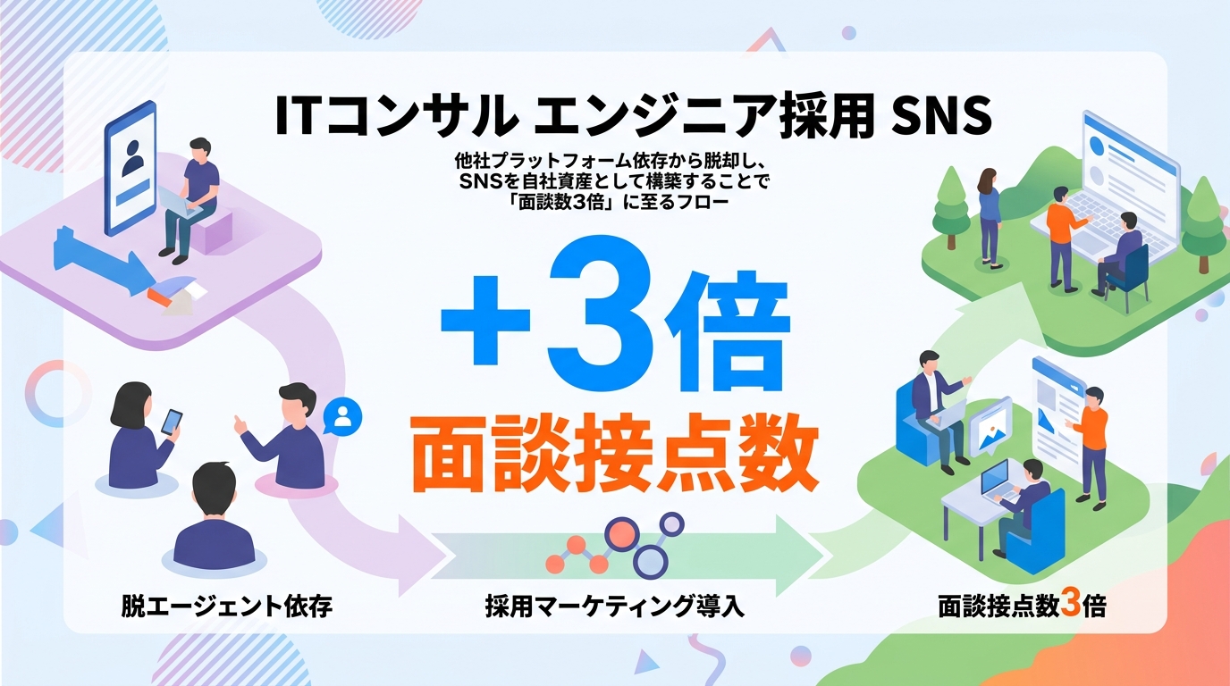 大手人材会社出身者が提唱する「脱エージェント」の採用設計とは？