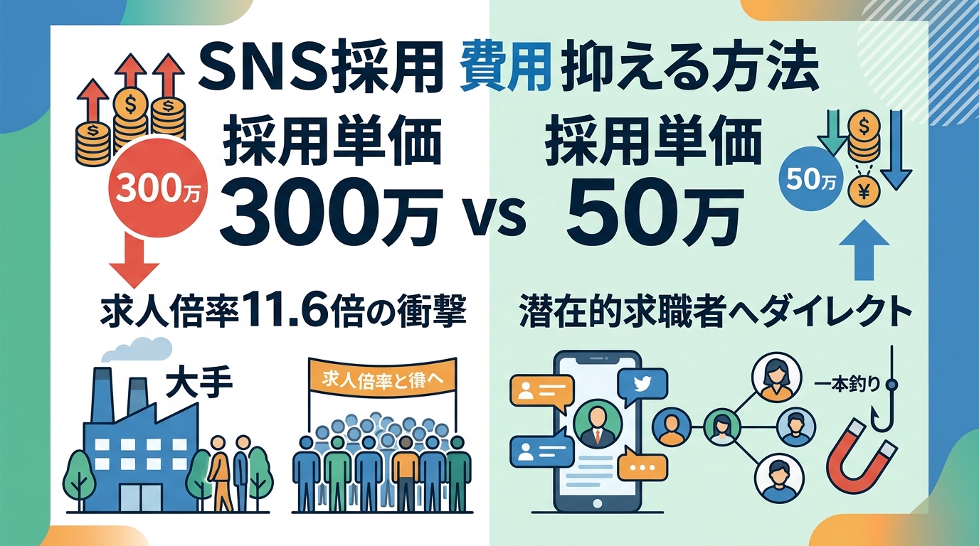 広告費をかけずにエンジニア採用単価を3分の1にする具体的な手順は？