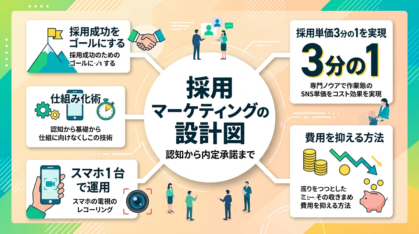 専門ノウハウがない企業がSNS採用の費用対効果を最大化する方法は？