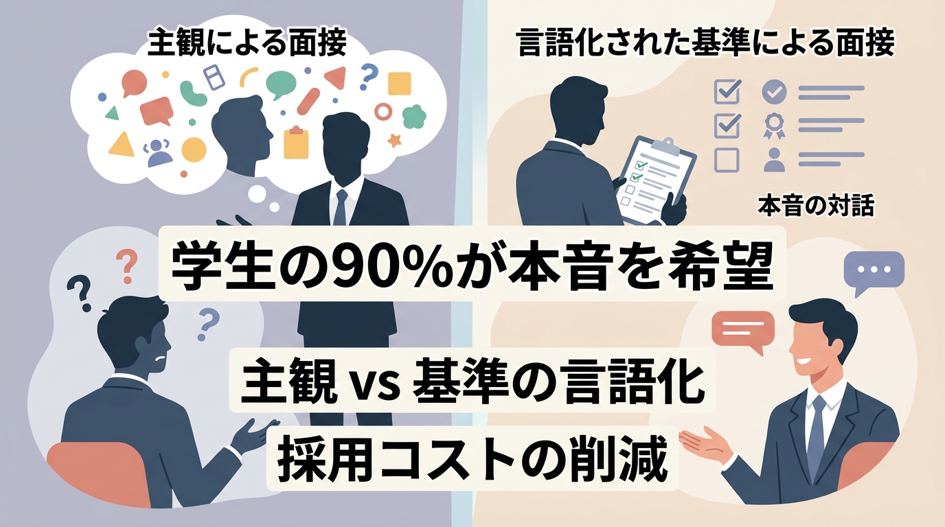 なぜ面接官トレーニングの第一歩は「自社独自の評価基準の言語化」なのか？