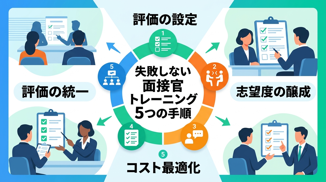 記事のまとめ：面接官トレーニングの全体像
