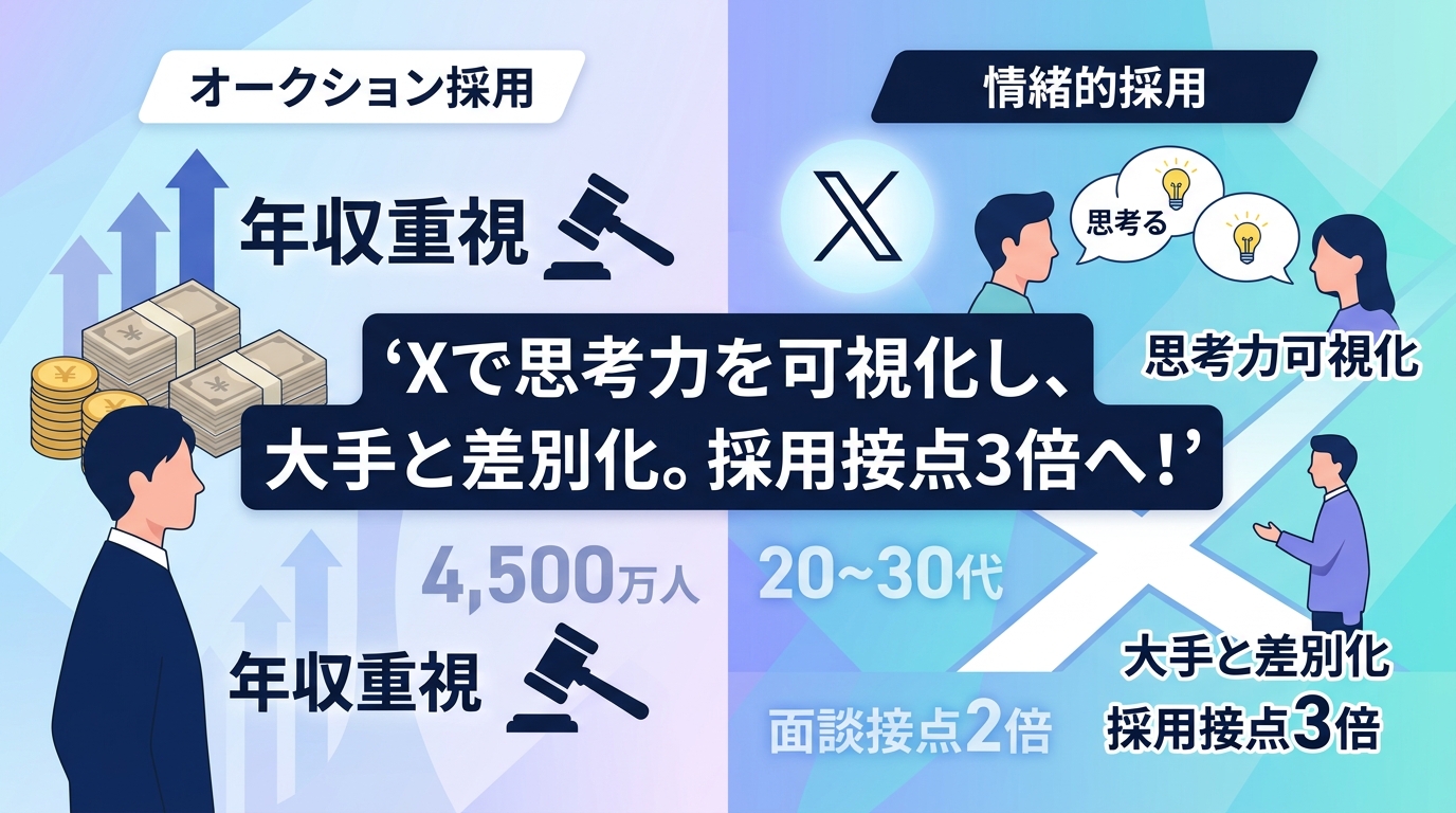 なぜITコンサルの採用広報にX（旧Twitter）が不可欠なのか？