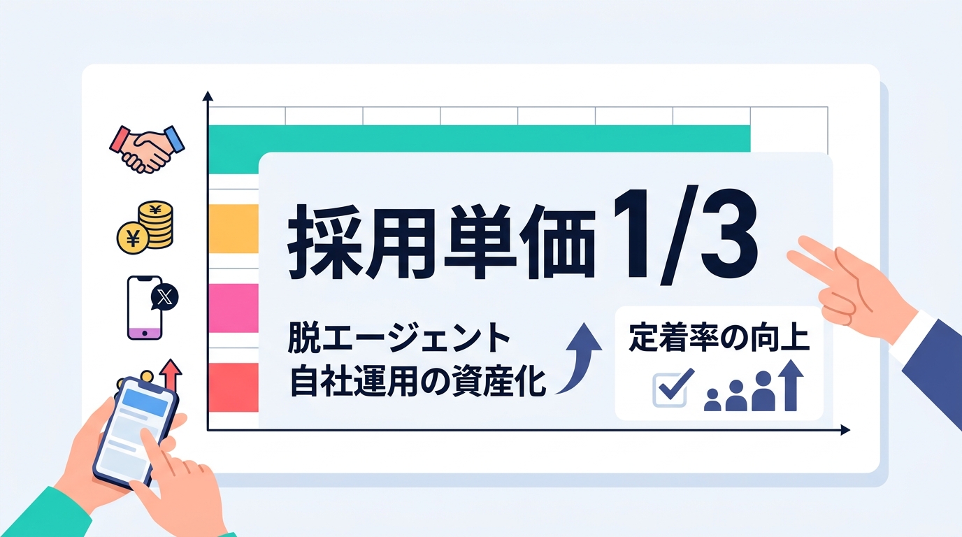 SNS採用で大手エージェントへの依存から脱却できる理由は？