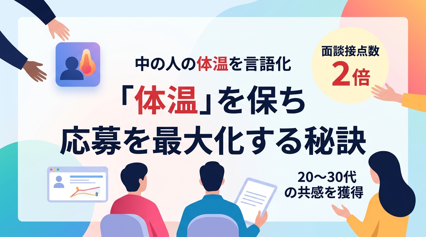 運用代行で「中の人の体温」を保ちながら応募を最大化する秘訣とは？