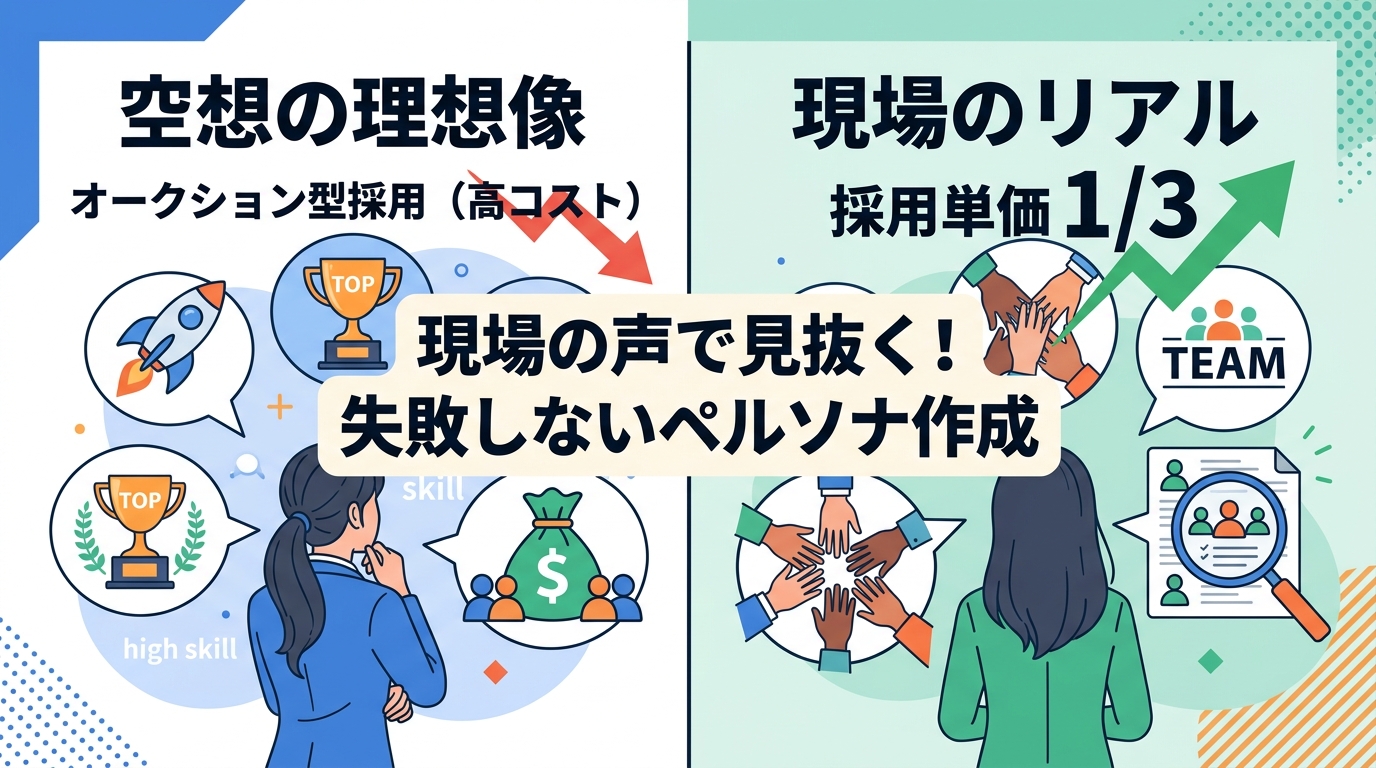 採用ペルソナ作成において現場へのインタビューが重要な理由は？