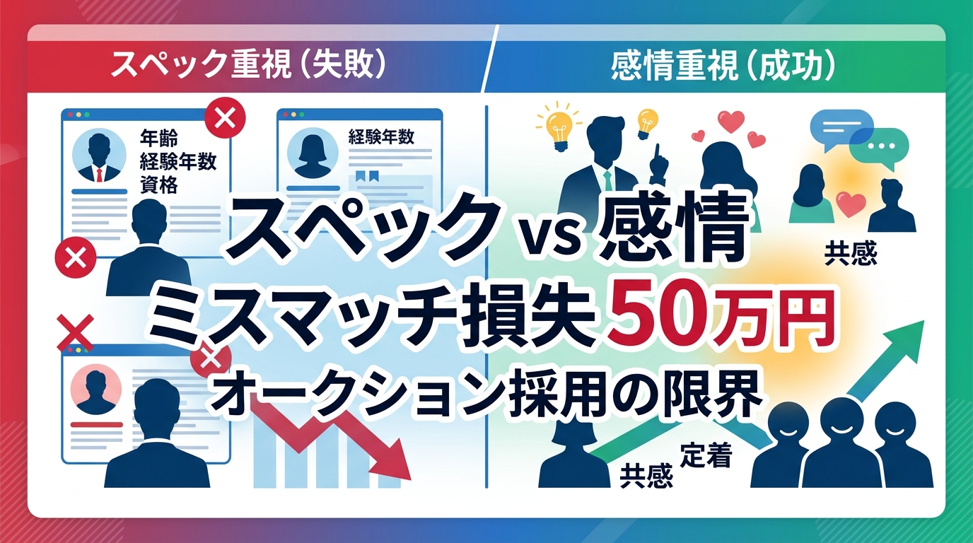 従来の採用ペルソナテンプレートで「本当に欲しい人材」からの応募が来ない原因は何か？