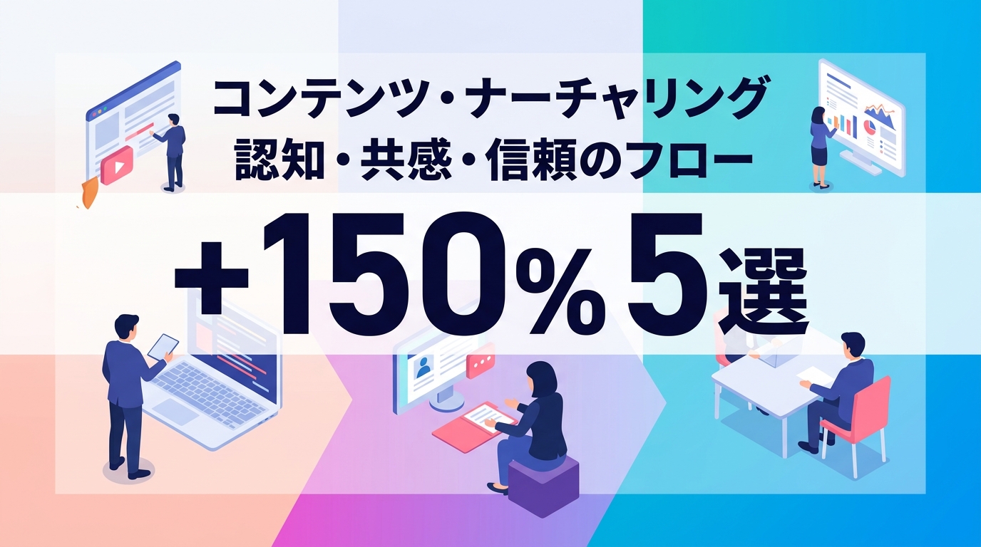 潜在層をファン化し面談接点を2倍にする「逆算型」戦略とは？