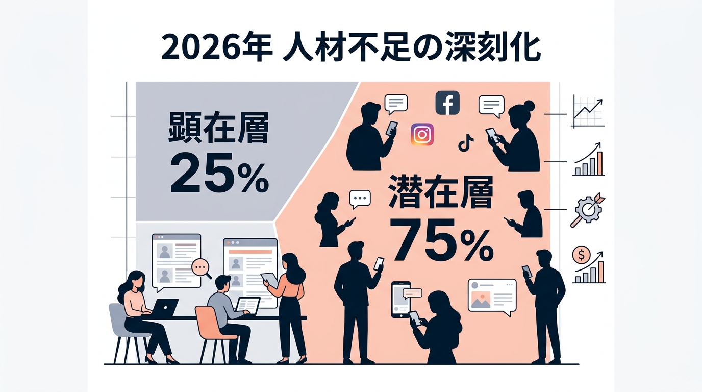 なぜ従来の求人媒体ではITコンサルの優秀な潜在層に出会えないのか？