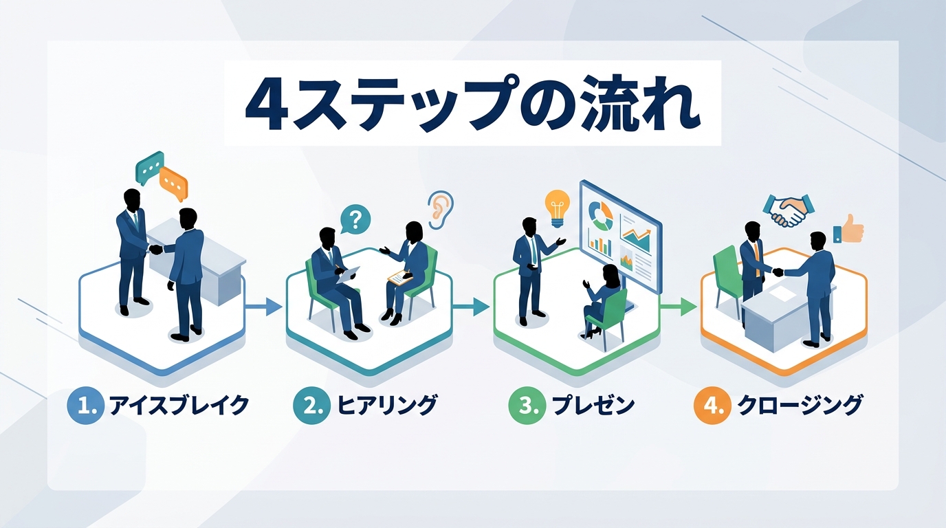 営業スキルを応用して面談の主導権を握るための具体的な流れとは？