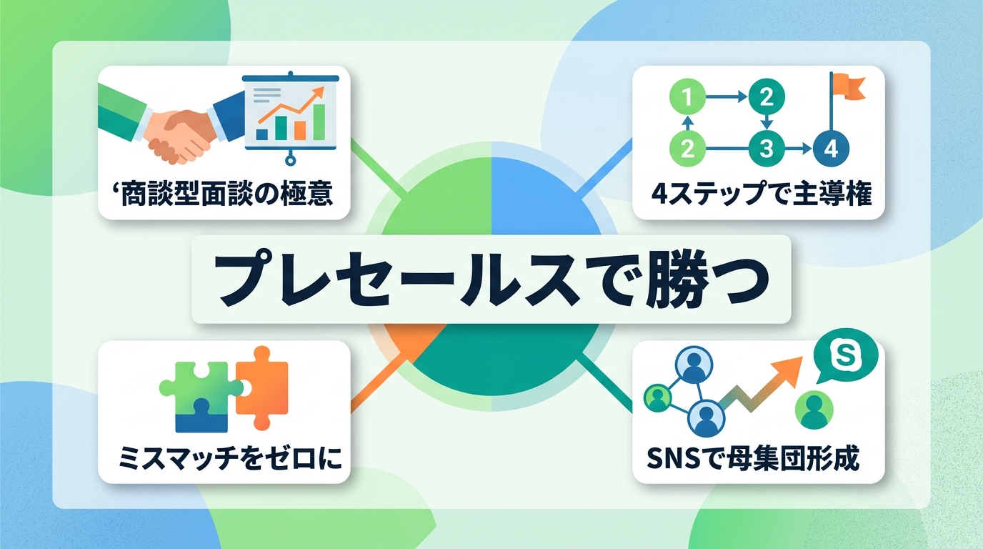まとめ：営業職のカジュアル面談を「商談」に変える