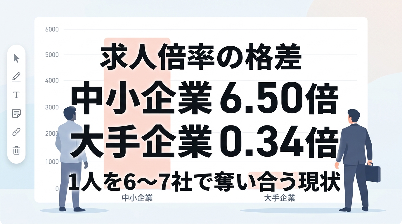 中小企業の面接が大手との採用競争で埋もれてしまう原因は何ですか？