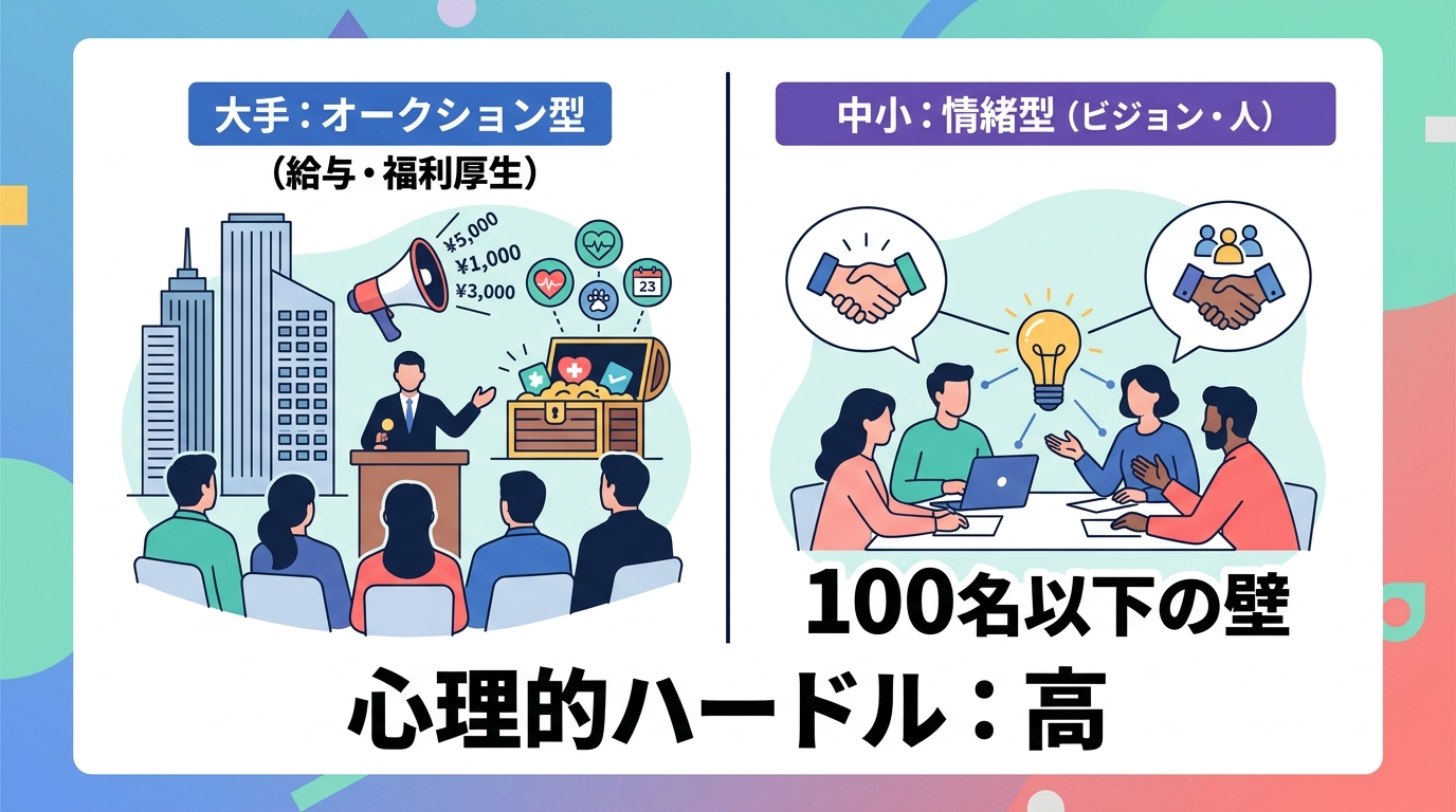 なぜ従来の求人広告やスカウトではカジュアル面談への誘導が難しいのか？