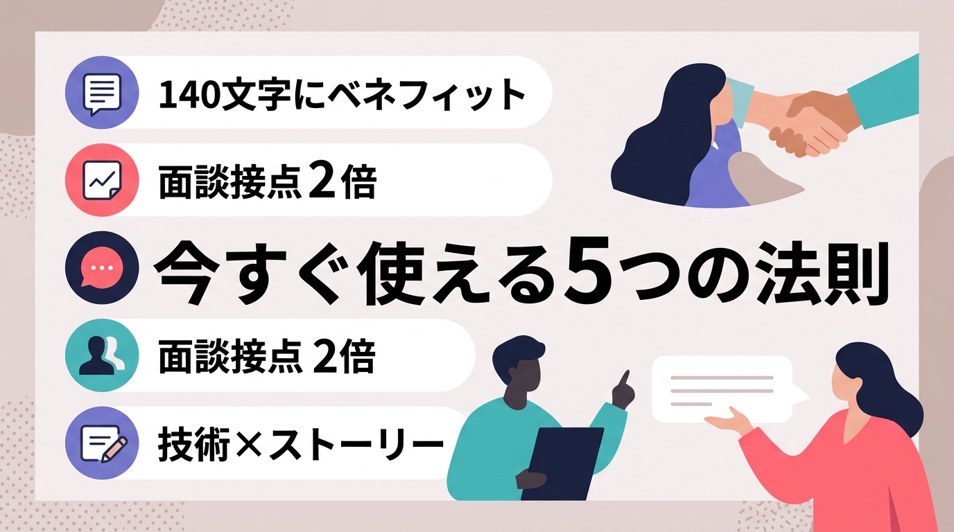 ターゲットを確実に面談へ導くSNS採用の投稿内容と作成のコツとは?