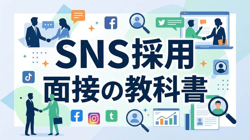 SNS採用の面接でプロを見抜く質問と評価基準｜炎上リスクを回避し成果を出す実践ガイド