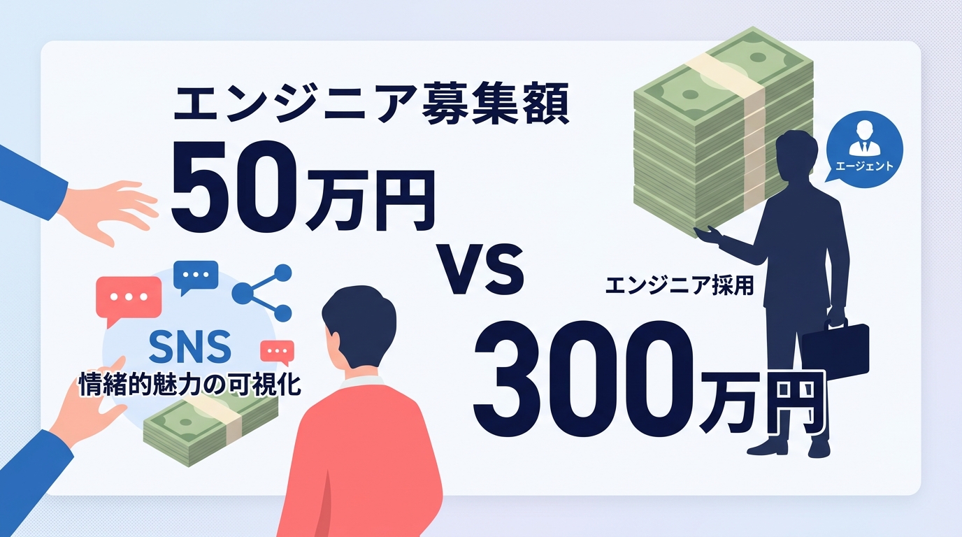 エンジニア採用でエージェント依存を脱却するSNS運用戦略とは？