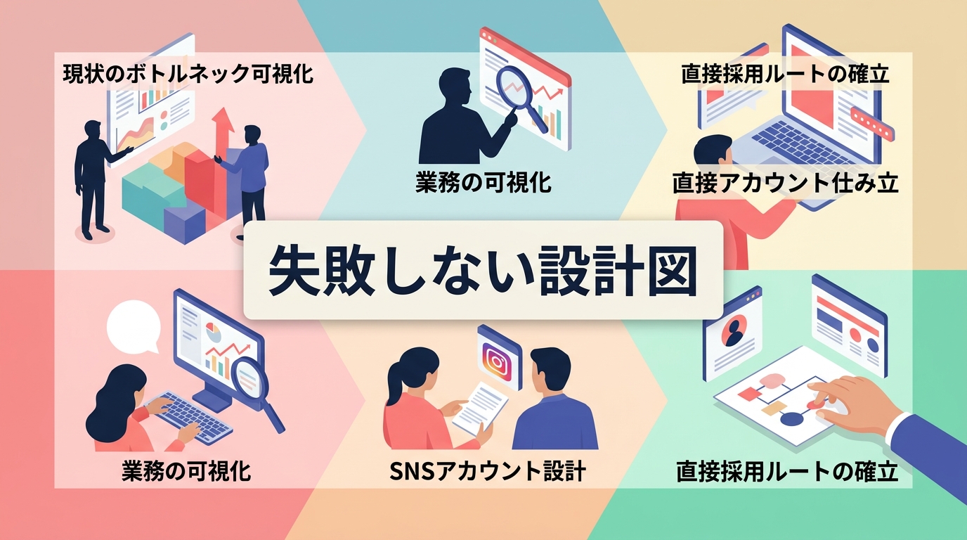 自社の採用活動にAIとSNSを導入し、大手企業との採用競争に勝つための設計図とは?