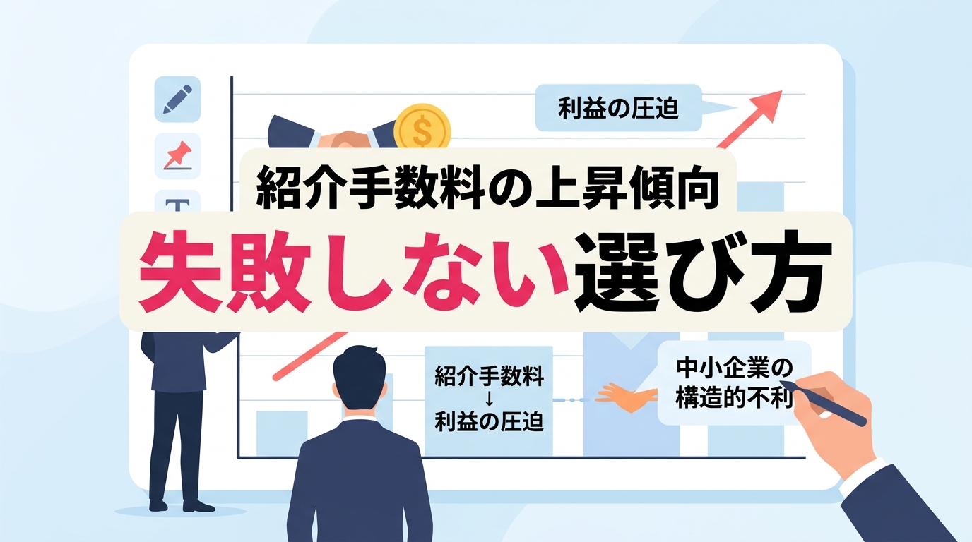 なぜ今、多くの中小企業がエージェント依存からの脱却を急いでいるのか?