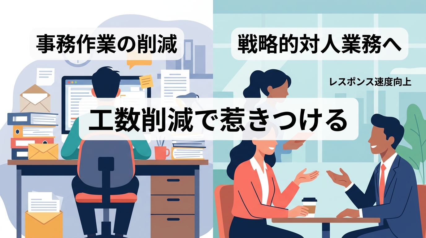 採用活動をAIで自動化することで得られる真のメリットとは?