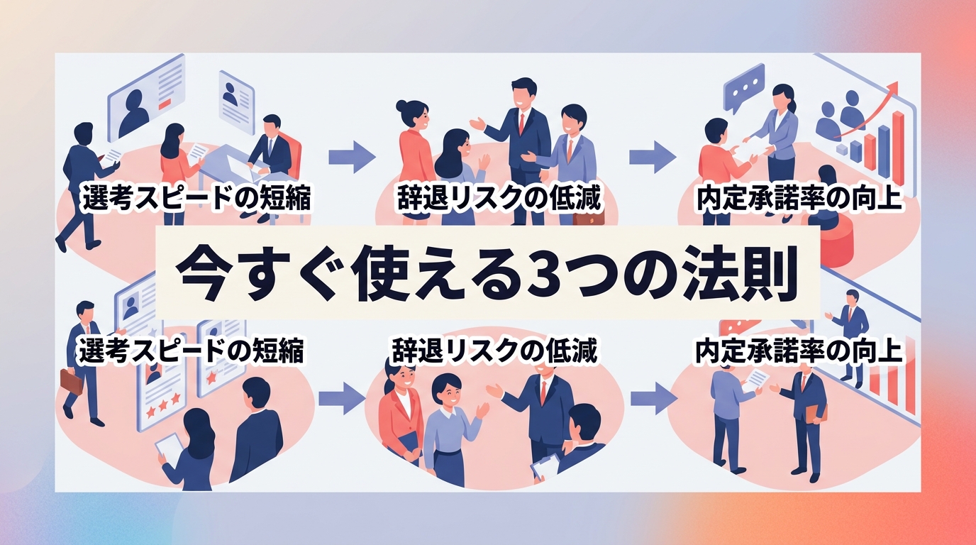 選考フローの改善が採用コストを最小化させるのはなぜか?