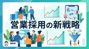 【営業職の採用難易度】を下げる新戦略｜組織設計とSNSで面談接点数を2倍にする方法