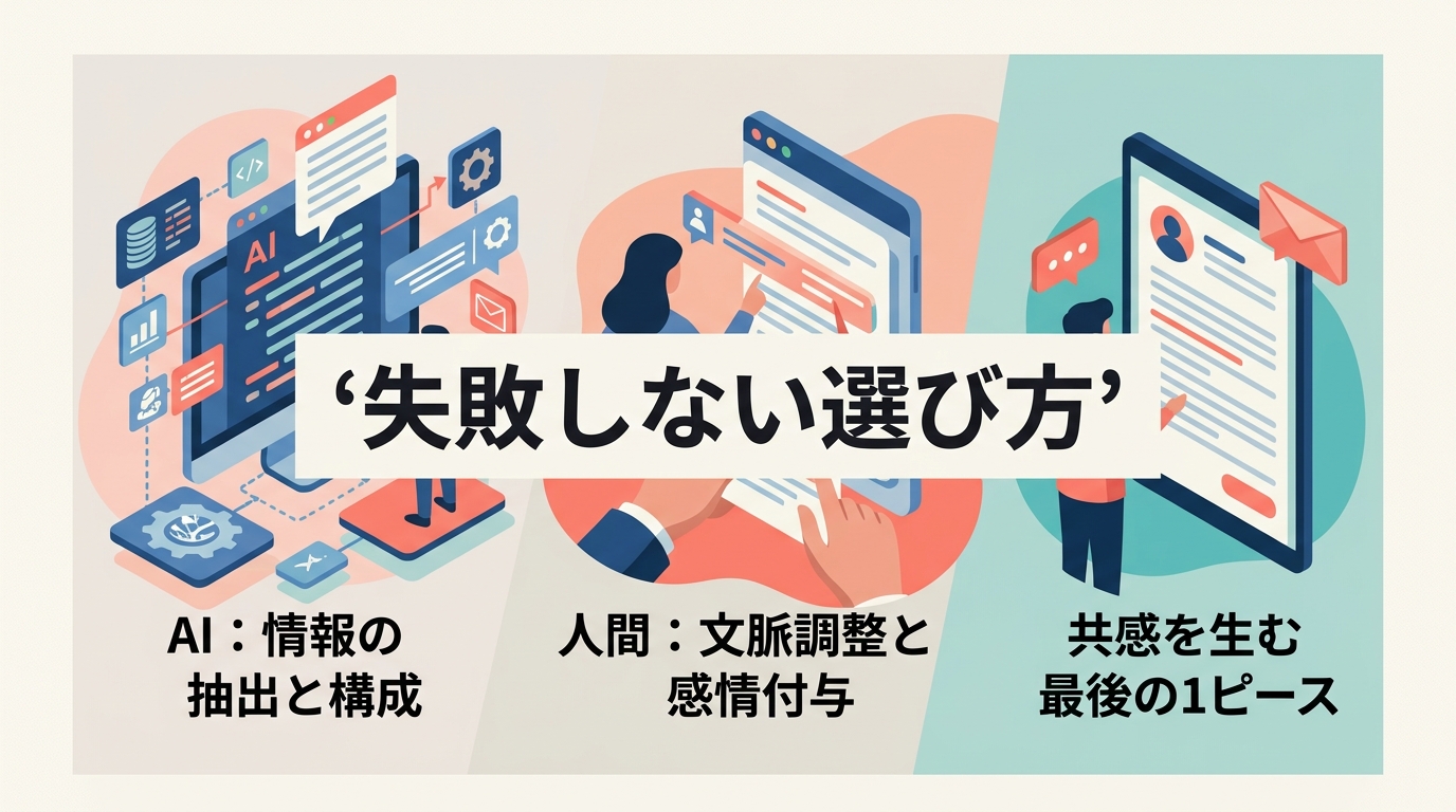 AIスカウト文の違和感を消し返信率を維持する実務の境界線とは?