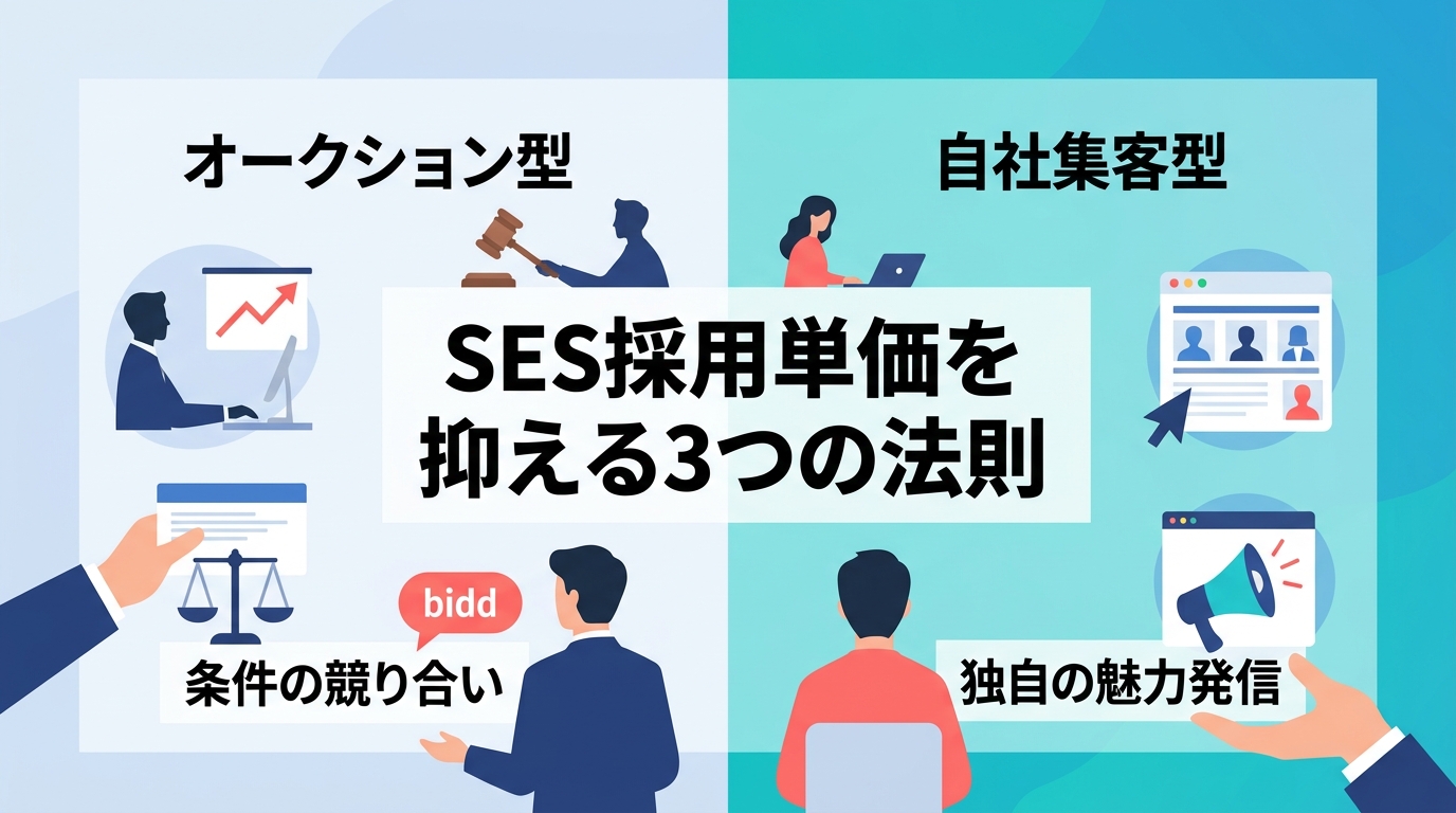 なぜSES企業の採用単価は外部要因によって高騰し続けているのか?