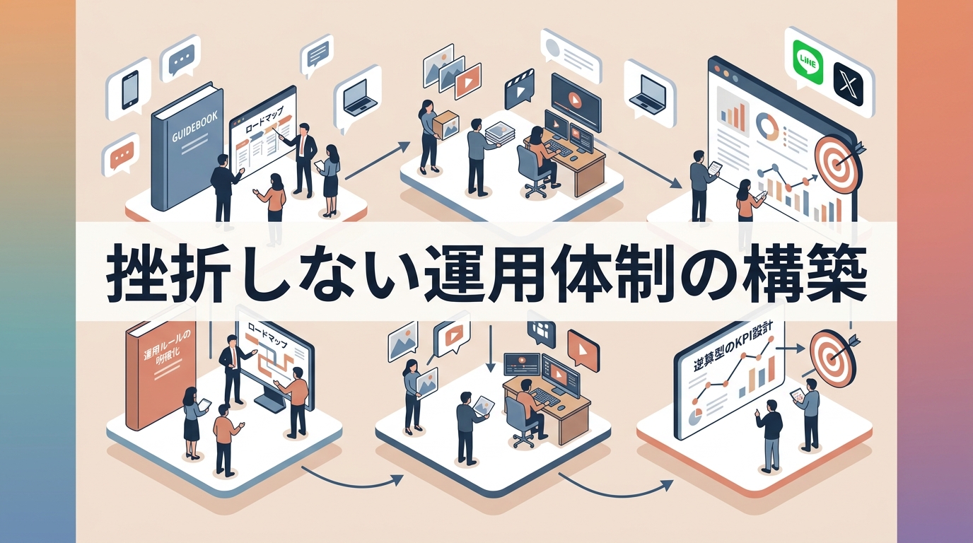 採用単価3分の1を目指す企業が自社で構築すべき運用体制とは？ [比較/箇条書き]