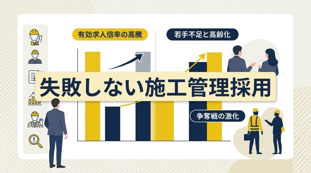 施工管理が採用できない根本的な理由とは何か？