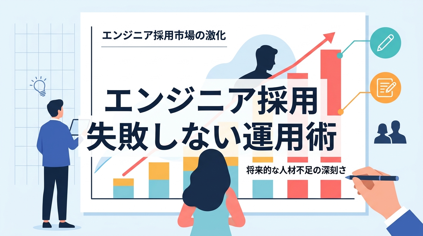 なぜ従来のエージェント活用だけではエンジニア採用に苦戦するのか？