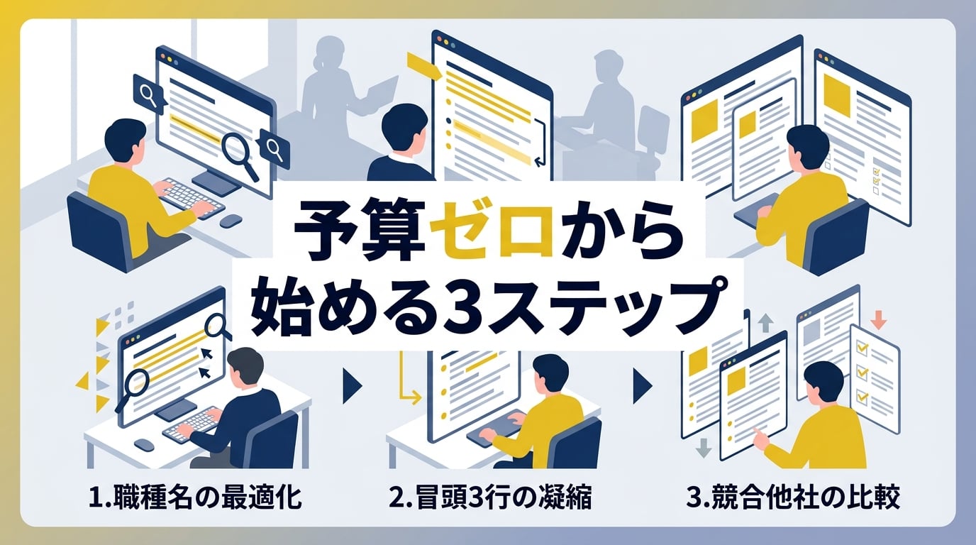採用の応募を増やすために求人票を改善する具体的な手順とは？