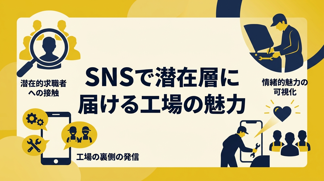 潜在的な転職層へ直接アプローチする「整備士特化のSNS採用」が有効な理由は?