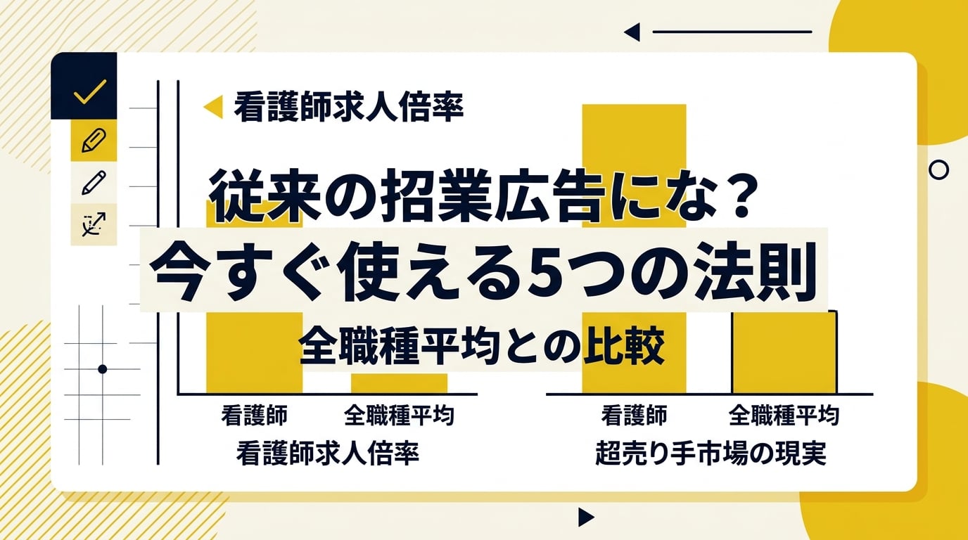 なぜ従来の求人広告だけでは看護師の応募集めが難しいのか?