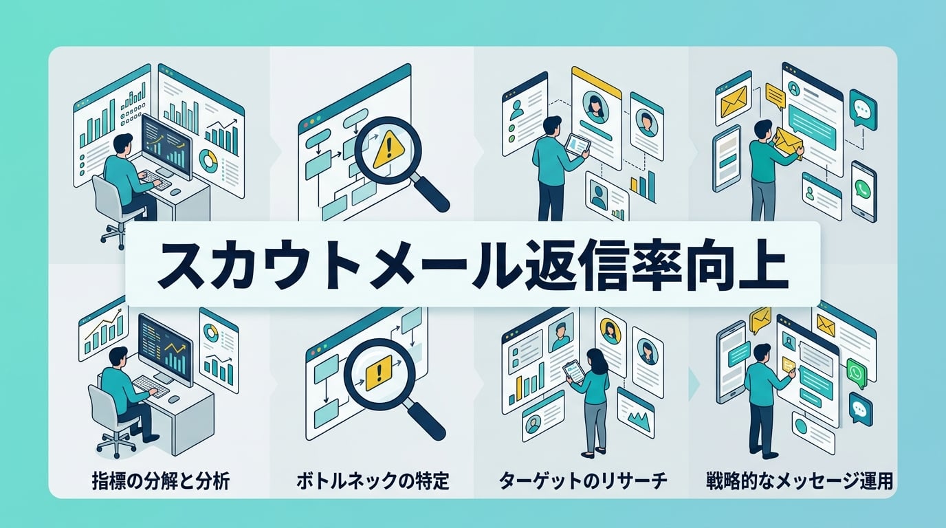 返信率30%超えを実現するための具体的な改善手順とは?