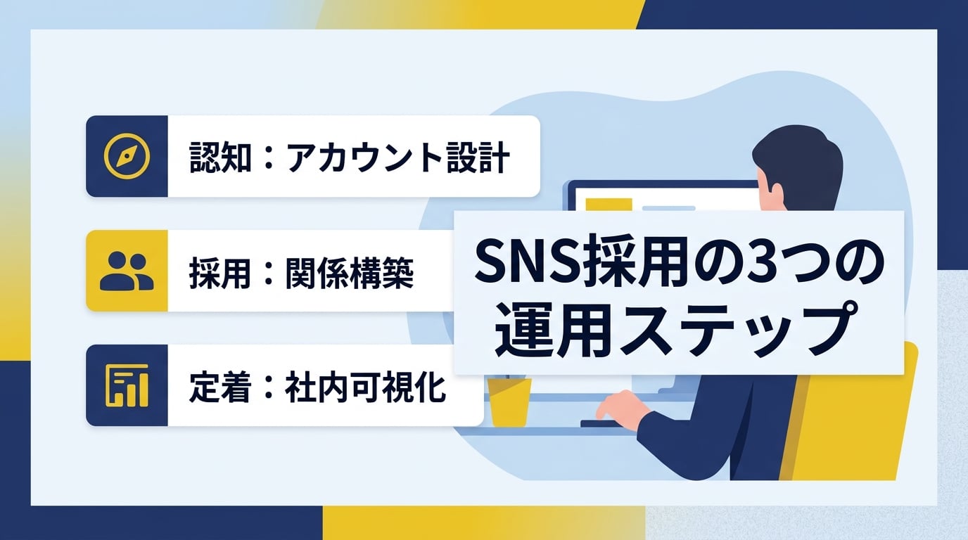 自社の魅力を応募に繋げるための運用ステップは何ですか?